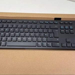 Dell USB Keyboard KB216 - Slim Wired Black UK Layout *BRAND NEW* KB216-BK-UK